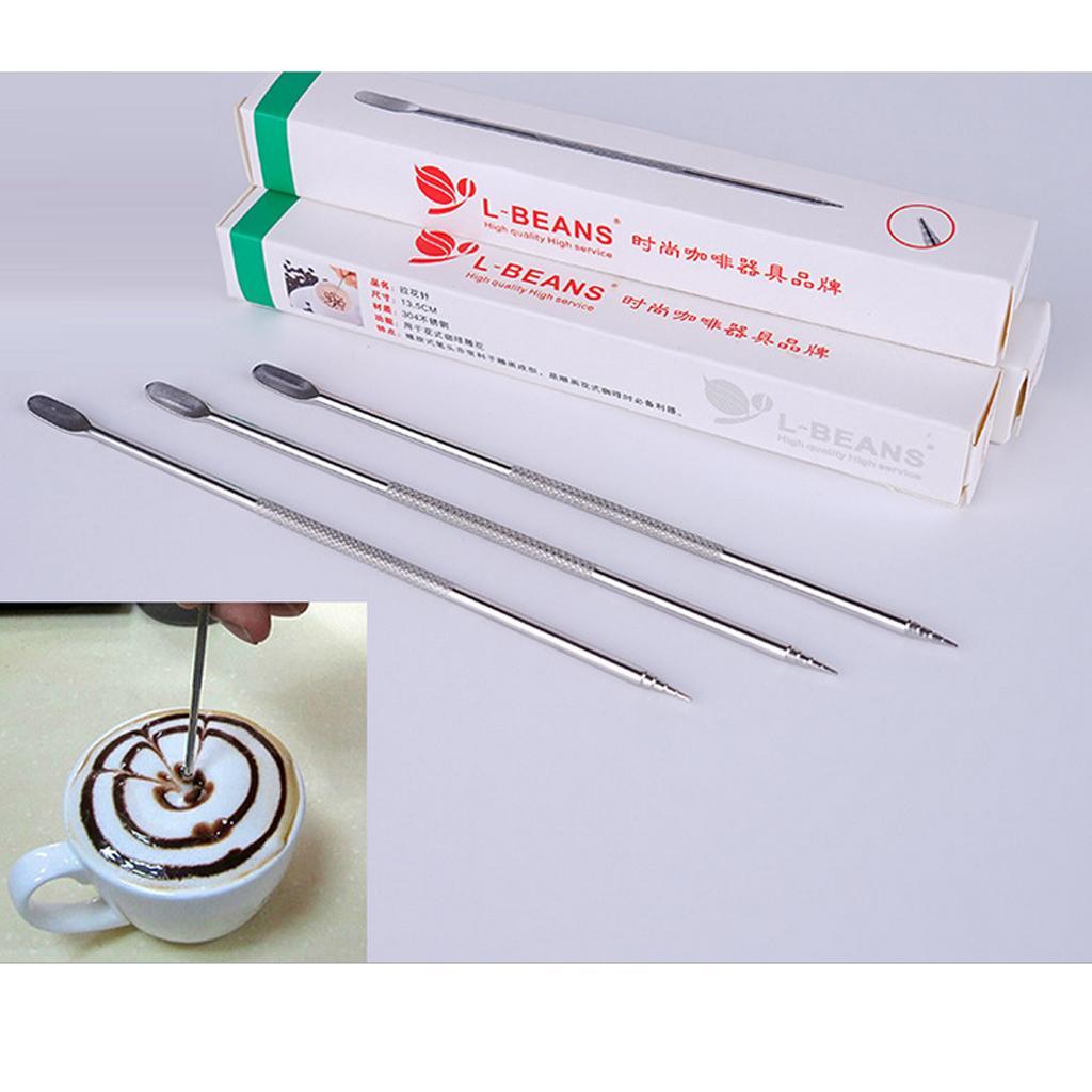 Espresso Barista Coffee Latte Decorating Art Pen Household Kitchen Cafe Tool