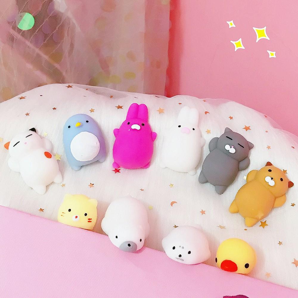 Đủ 19 Mochi Squishy Khác Nhau Siêu Dễ Thương -giao mẫu ngẫu nhiên mã KWT23 Yh233