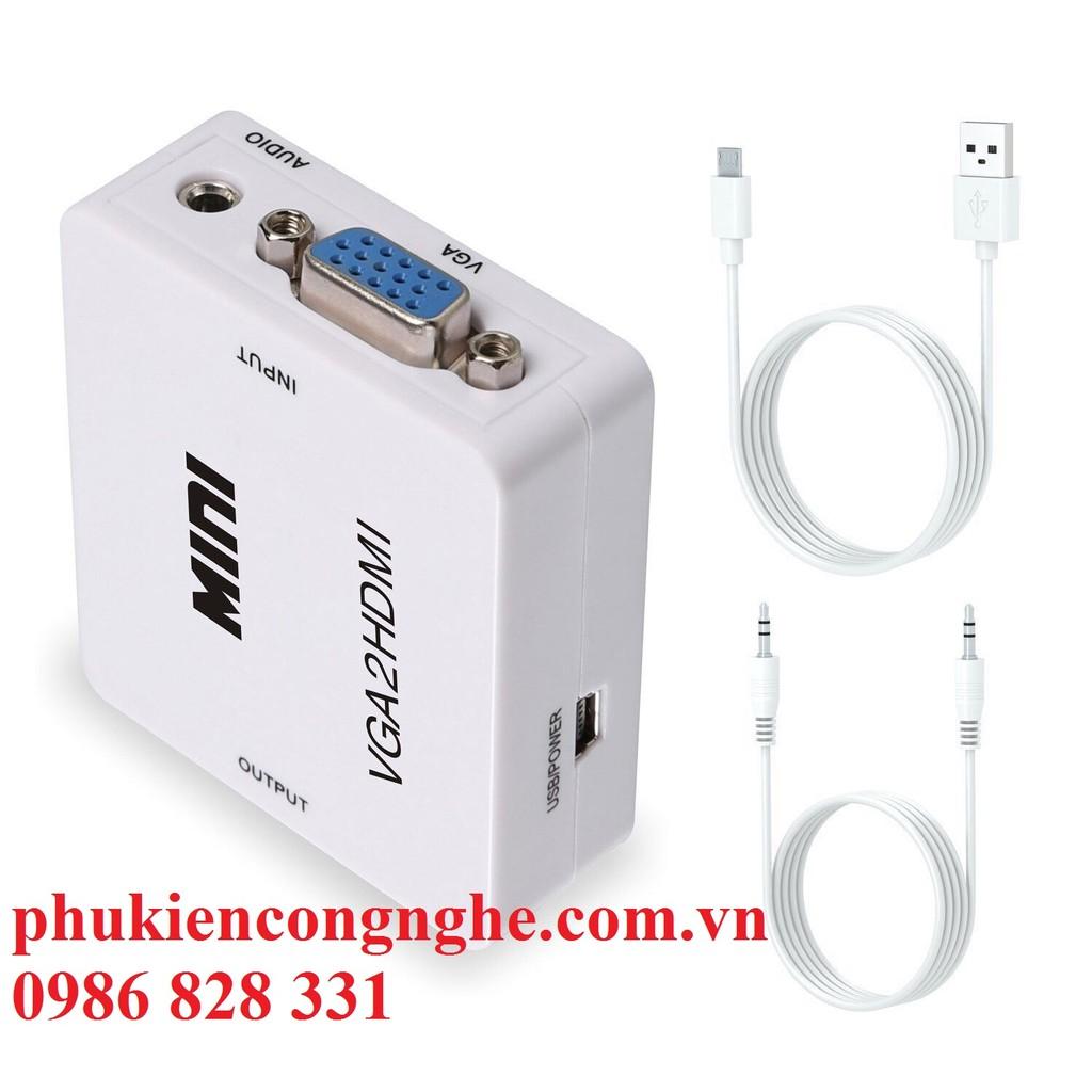 Bộ chuyển đổi VGA to HDMI cao cấp giá rẻ