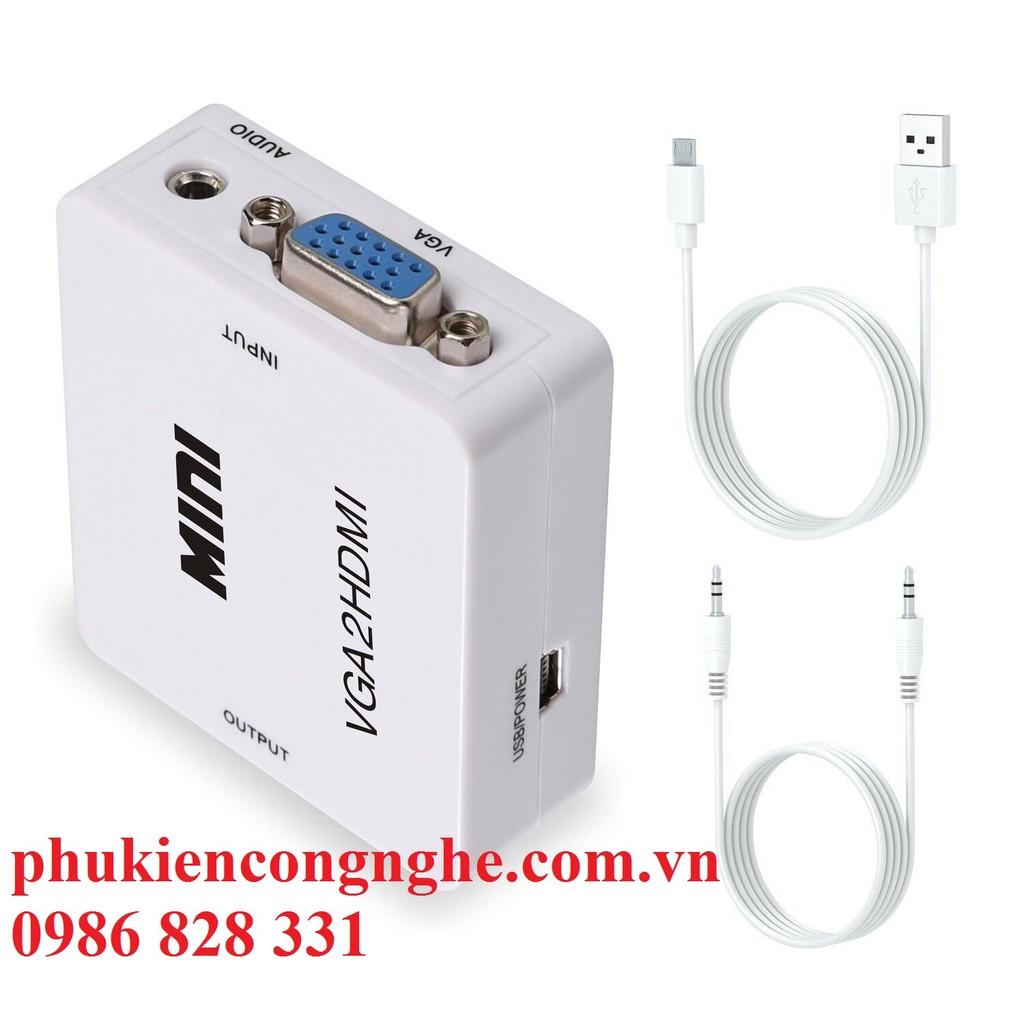 Bộ chuyển đổi VGA to HDMI cao cấp giá rẻ