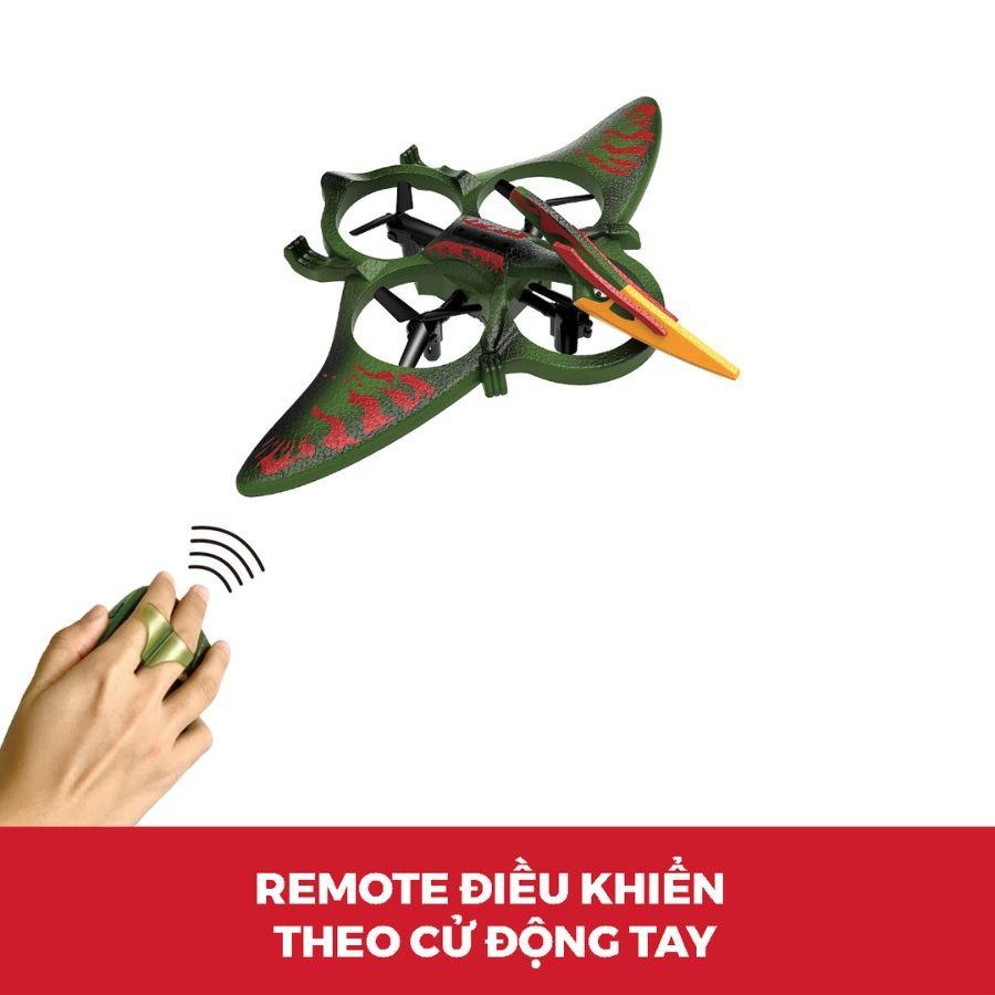 Đồ Chơi Siêu Drone Điều Khiển Từ Xa Khủng Long Pterosaur - Vecto VTX78/GR - Màu Xanh Lá