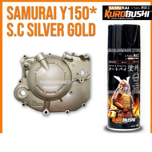 Sơn xịt Samurai Kurobushi - MÀU BẠC PHA LÊ Yamaha Y150 (400ml)