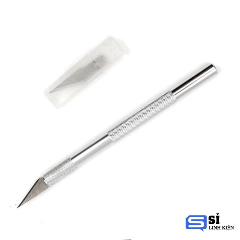 Bộ Dao Khắc Đa Năng, chạm trổ Gỗ thẩm mỹ Cán Nhôm Dài 14cm