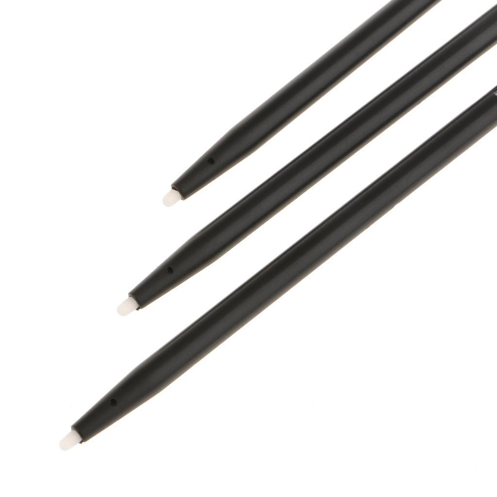 6pcs Slot in Touch Screen Pen Stylus Resistive for Nintendo 2DS Black+Blue