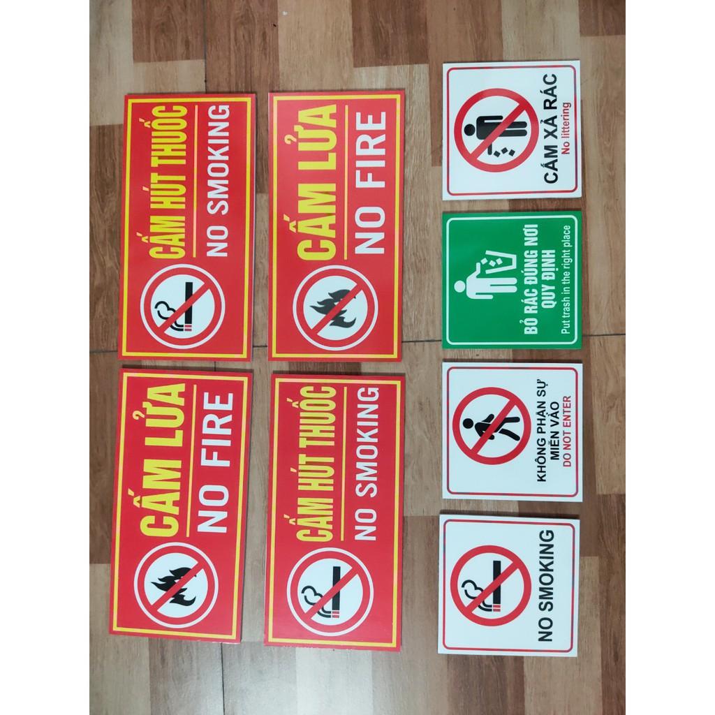 BIỂN CẤM XẢ RÁC