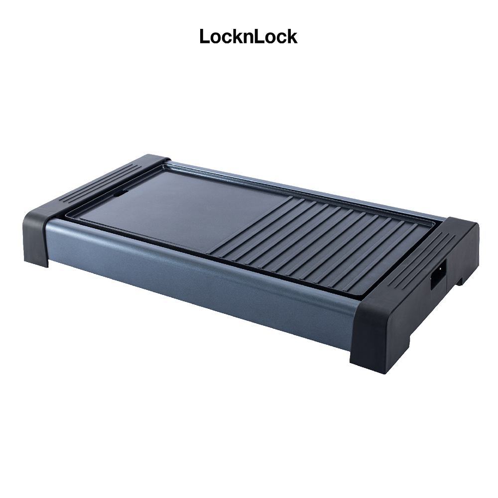 Bếp nướng điện LocknLock- Electric Grill - EJG236BLK (1800-2200W) - Màu đen - Hàng chính hãng