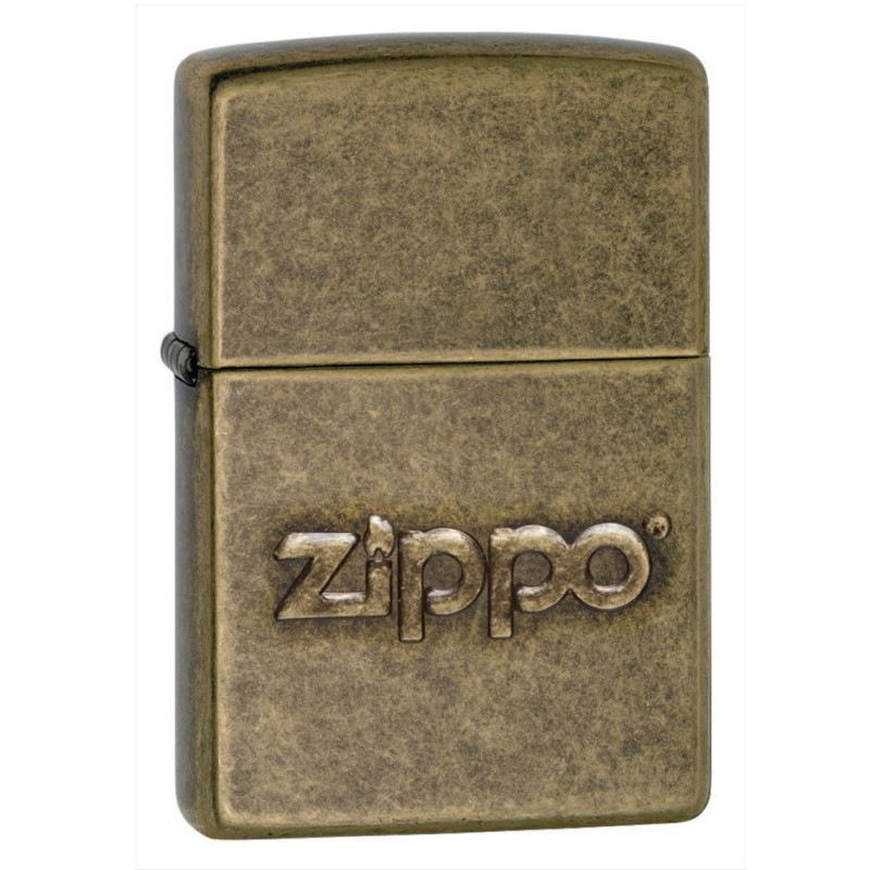 Bật Lửa Zippo Stamp Antique Brass 28994