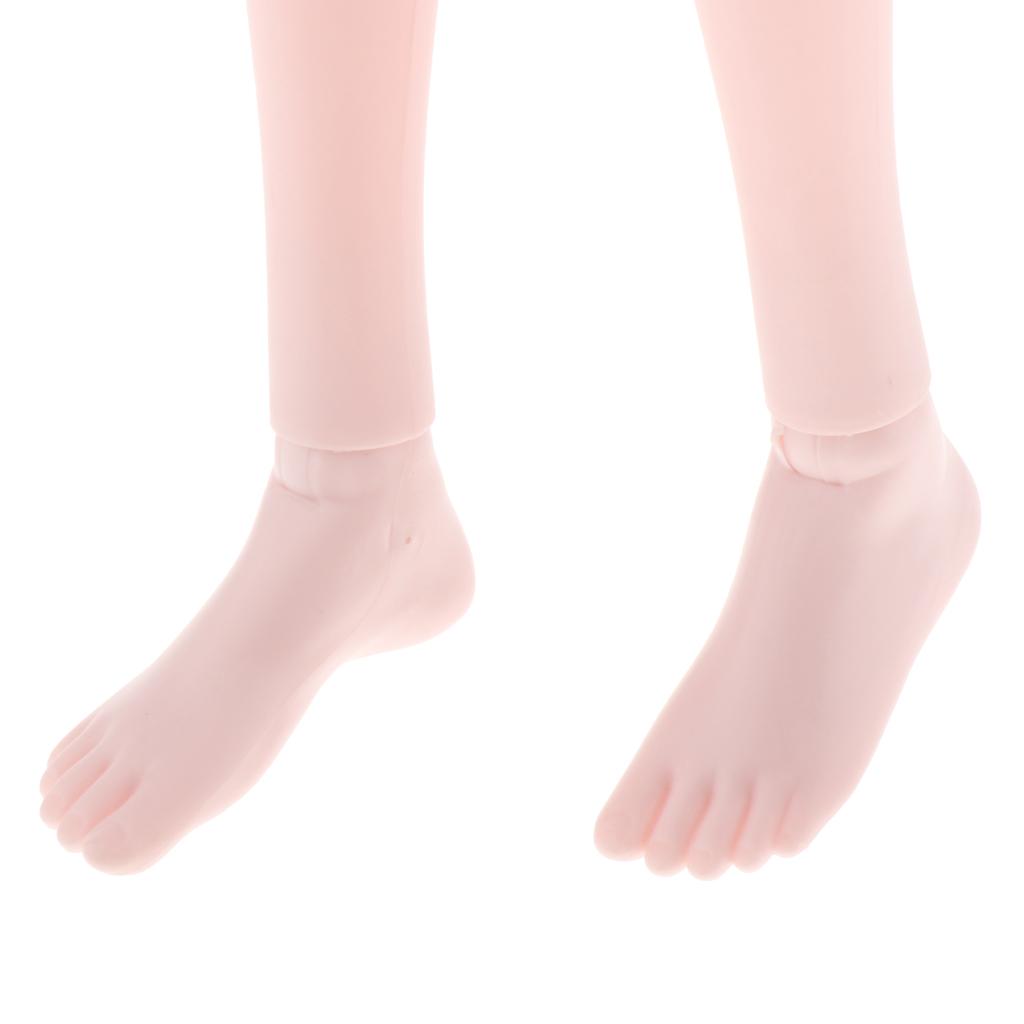 60cm 21 Joints Nude Body With Head For 1/3 BJD Doll Accessory Normal Skin