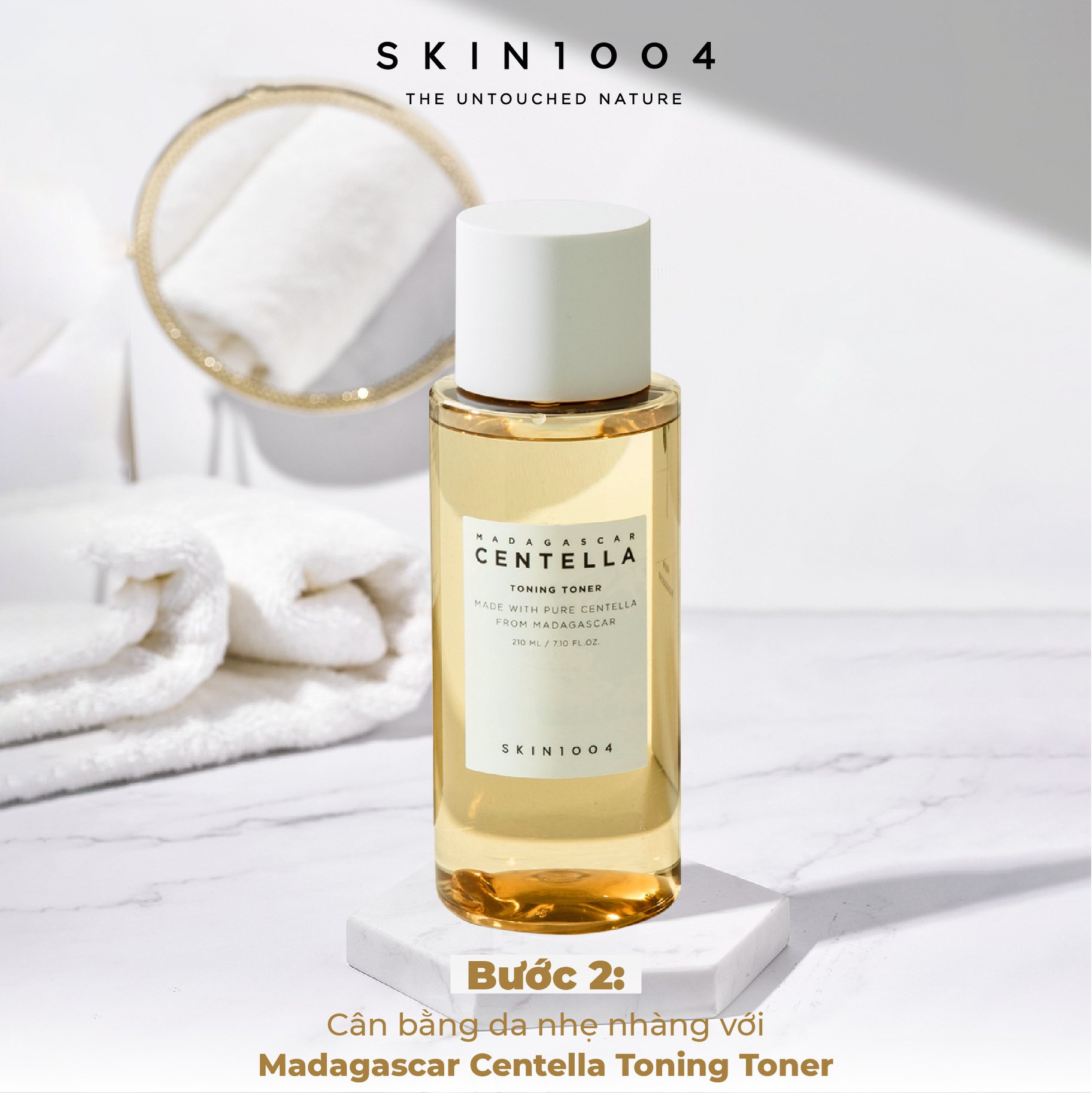 Bộ 4 Sản Phẩm Dưỡng Da Giảm Mụn Skin1004 Madagascar Centella - JESS SHOP COSMETICS