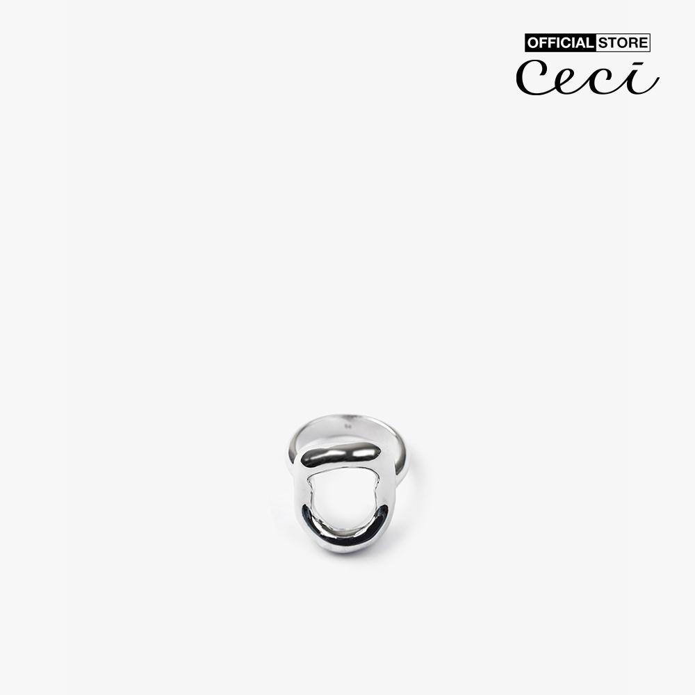 CECI - Nhẫn nữ bản vừa thiết kế tối giản CC2-01000148-07