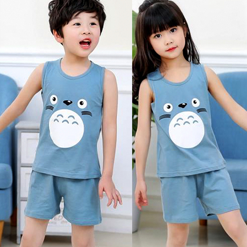 Bộ đồ cho bé trai hình thú chất liệu thun cotton thoáng mát 109