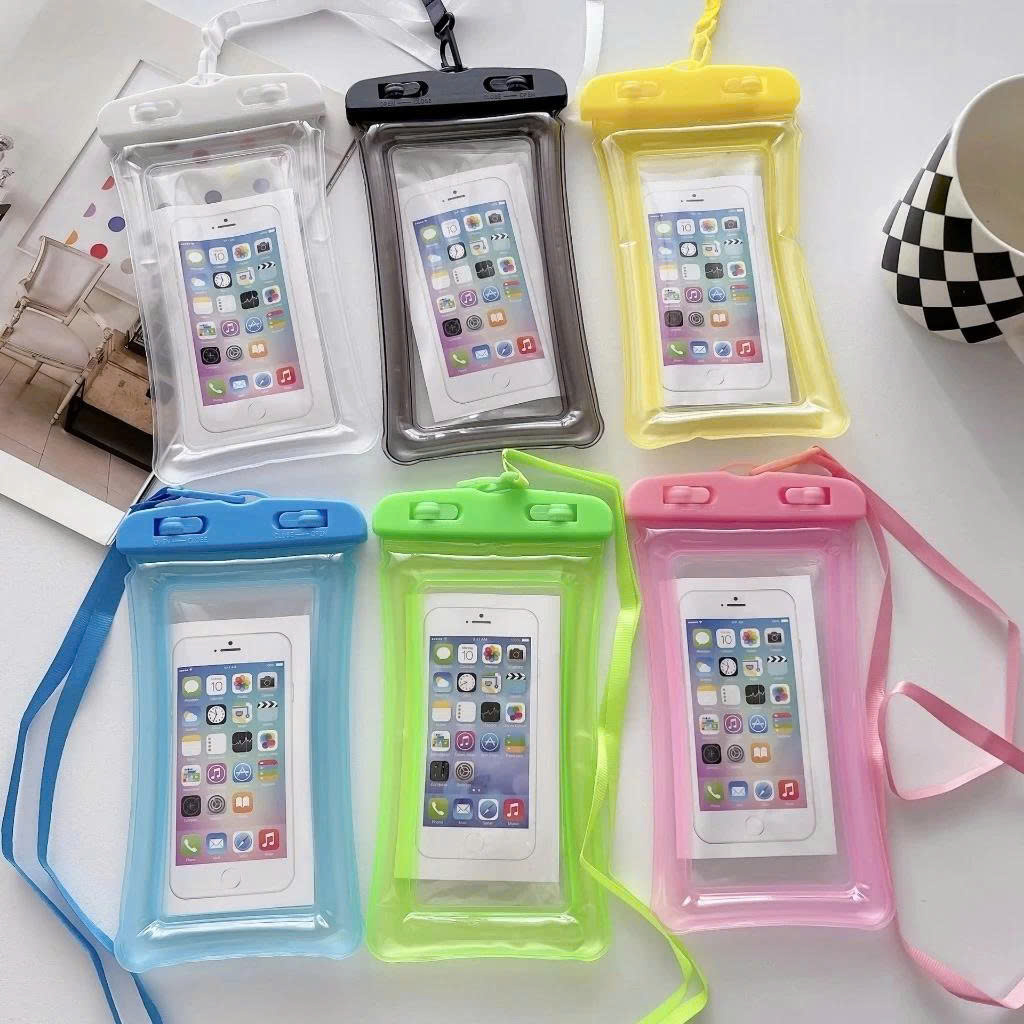 Túi Đựng Điện Thoại Chống Nước có Phao, Túi Đựng Điện Thoại Cảm Ứng Mang Du Lịch, Đi Bơi, Đi Mưa - Hàng nhập khẩu