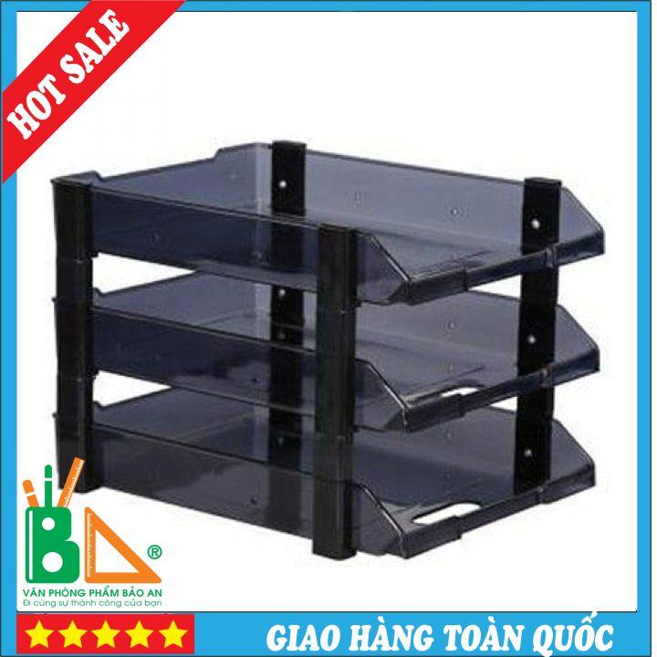 Khay Tài Liệu 3 Tầng Nhựa Xukiva 175-3