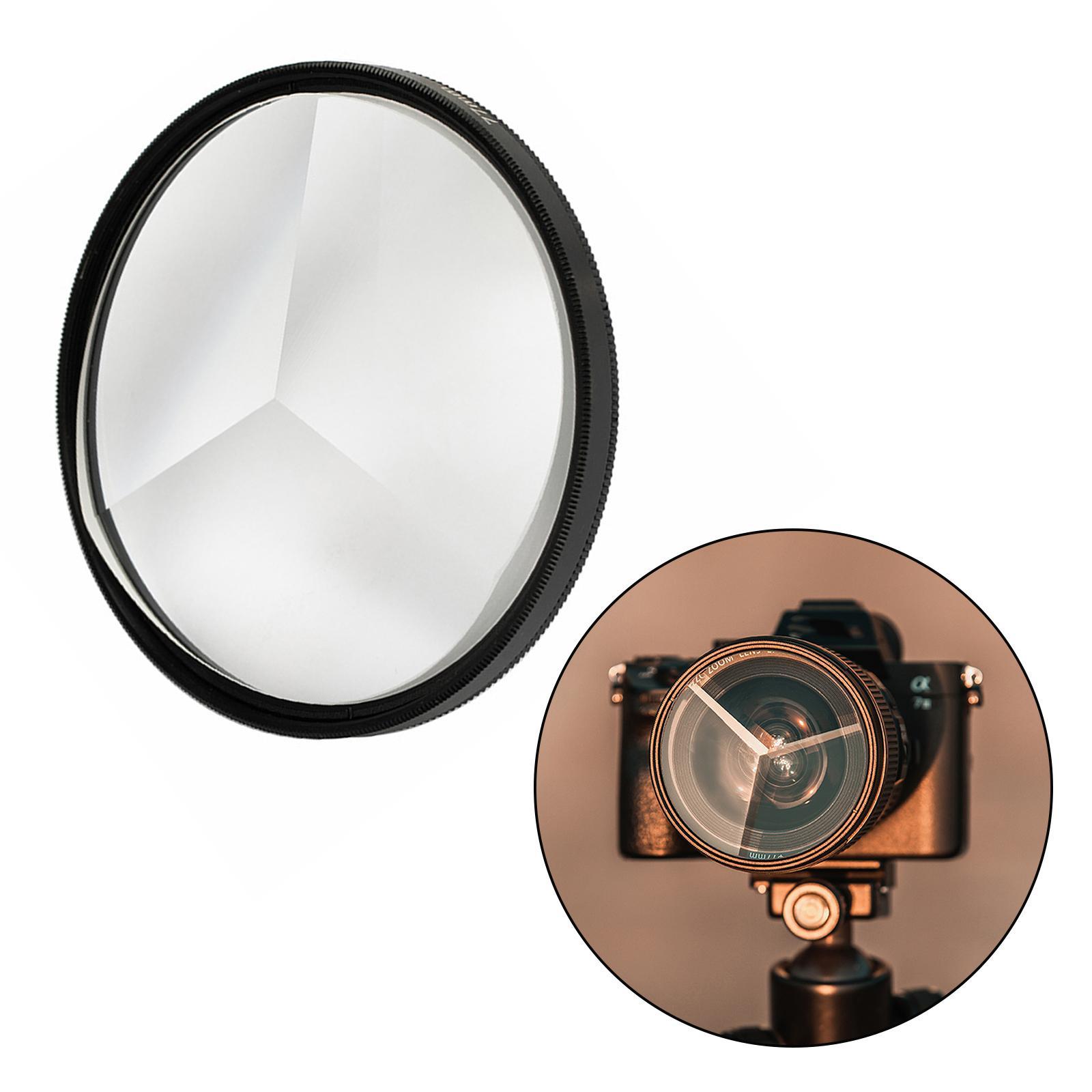 77mm Triple Camera Filter Fractal Filters Photography Tool Accessories