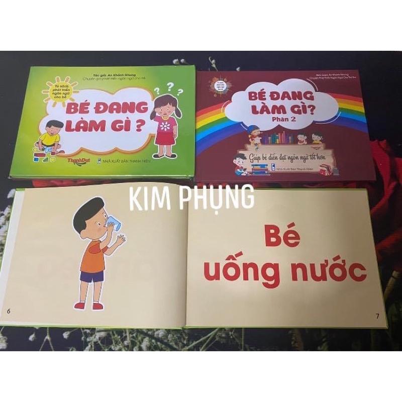 Hot Combo 2q Học Liệu Bé Đang Làm Gì