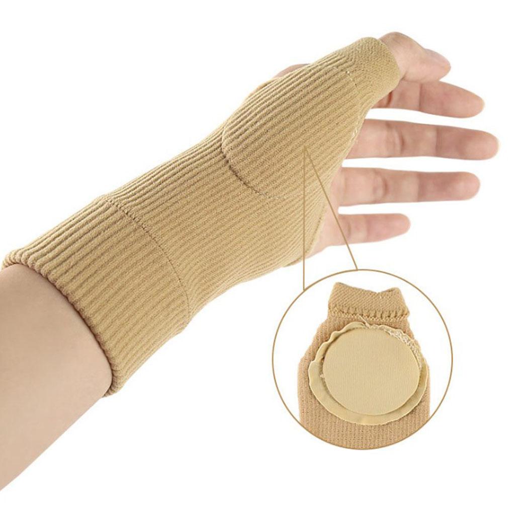 2 Pair Elastic Hand Wrist Brace Men/Women Compression Gloves