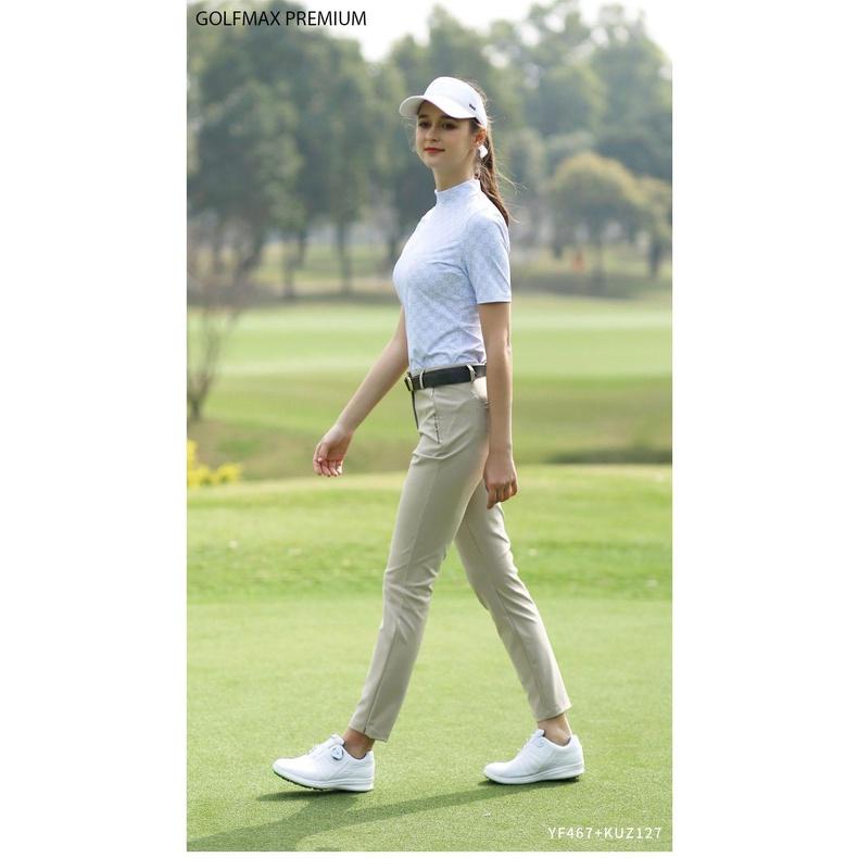 Quần dài nữ đánh Golf chính hãng PGM - KUZ127 - Chất liệu 92 % nylon+ 8% sapndex cao cấp, bền đẹp