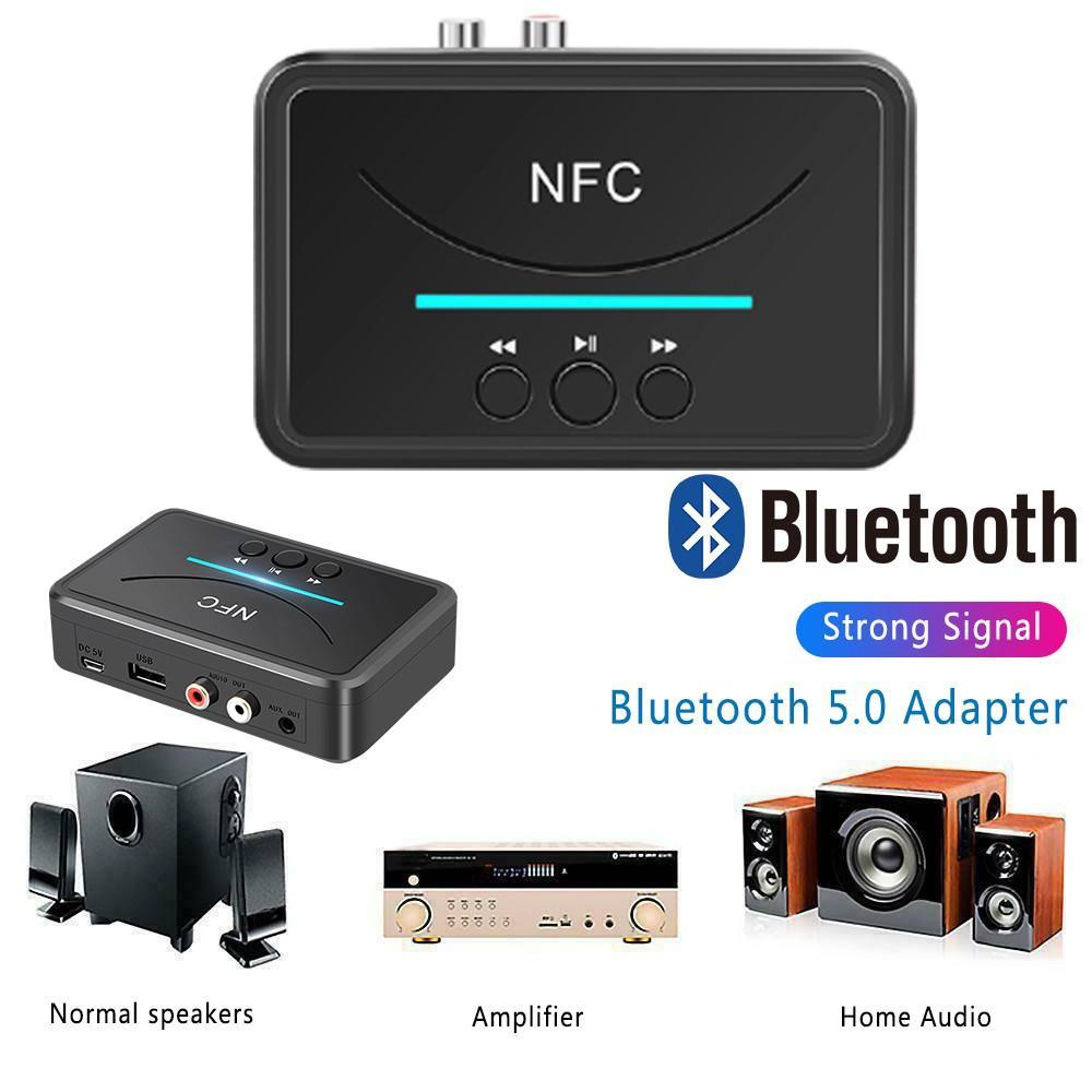 Thiết Bị Thu Âm Thanh Bluetooth 5.0 Jack 3.5mm Aux Hifi Cho Loa Xe Hơi BEST