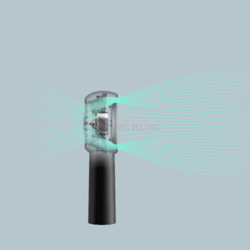 Quạt mini tích điện cầm tay Jisulife Handheld Fan Life5 Plus 6000mAh - Hàng chính hãng