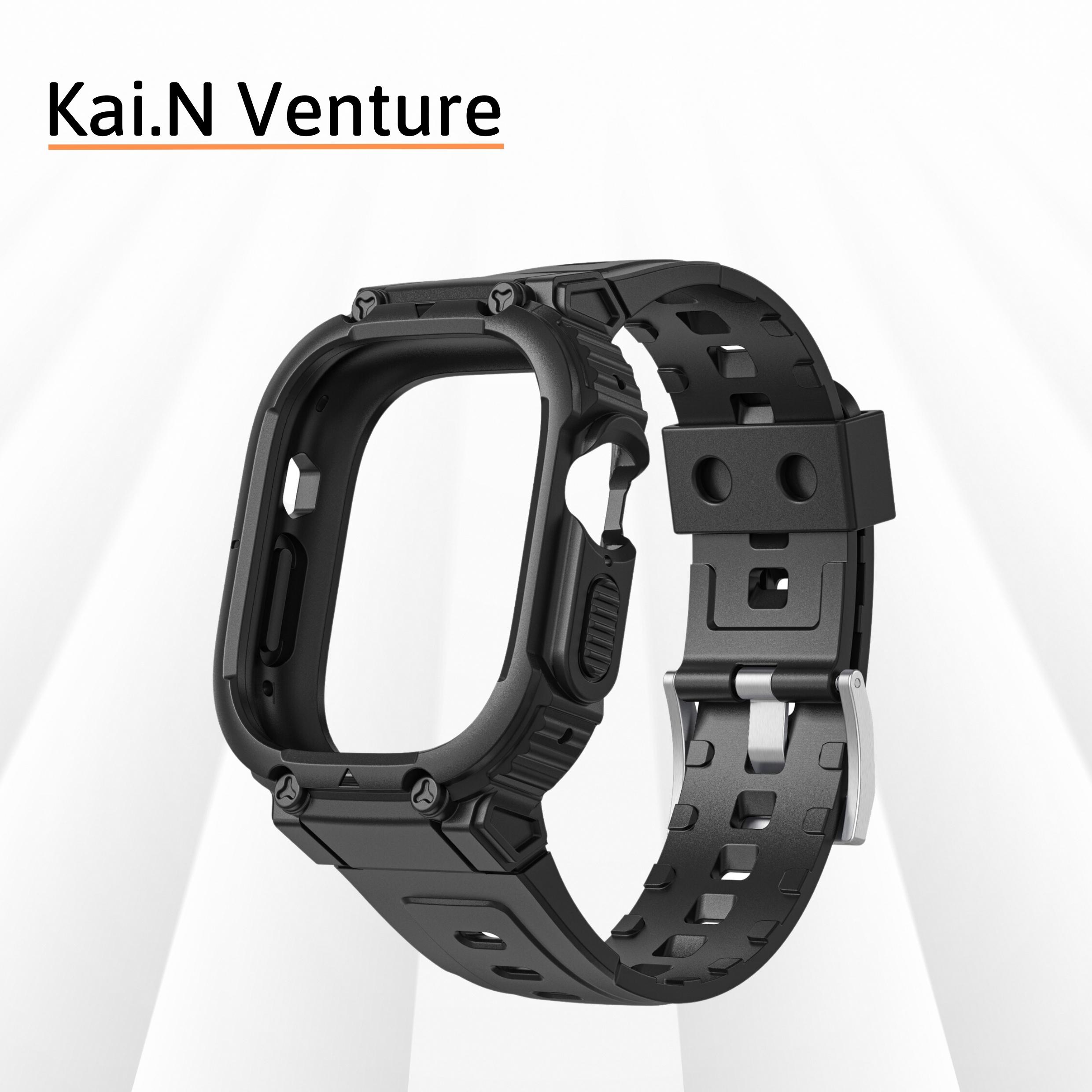 Dây Đeo Kèm Ốp Dành Cho Apple Watch Ultra / Apple Watch Series 4/5/6/7/8/SE/SE 2022, Kai.N Venture - Hàng Chính Hãng