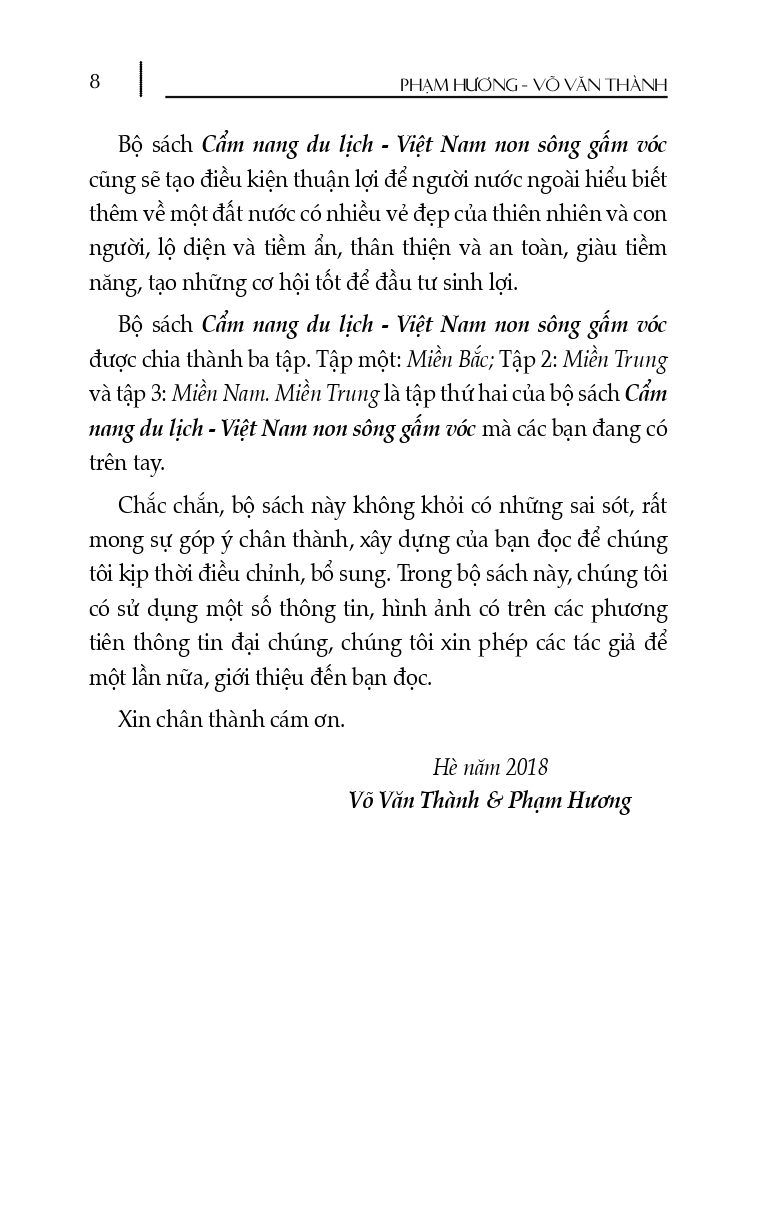 Cẩm nang du lịch: Việt Nam Non Sông Gấm Vóc - Miền Nam (Tái bản có sửa chữa, bổ sung)