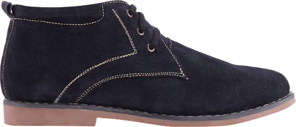 Giày Boot Da Lộn Nam Huy Hoàng HT7192 - Xanh Đậm (Size