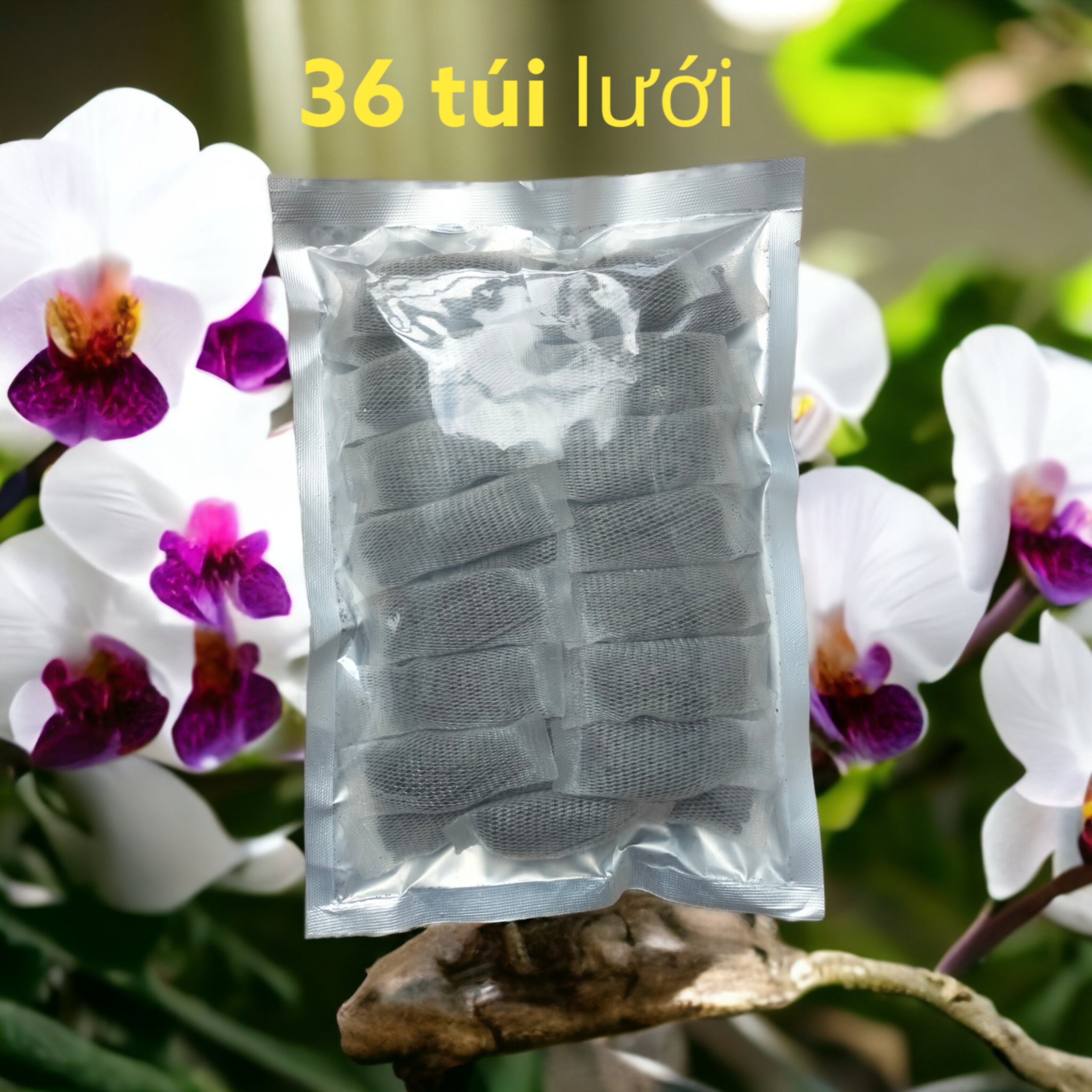 Phân dơi cao cấp vô 36 túi lưới