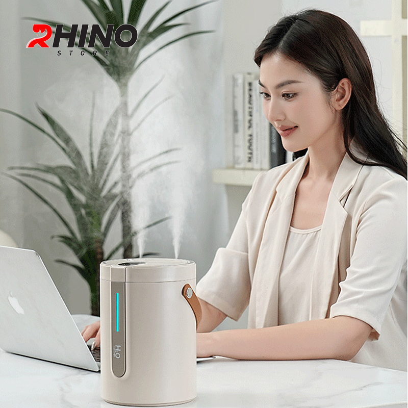 Máy tạo ẩm phun sương sạc pin Rhino H805, dung tích 2 lít, 3 chế độ - hàng chính hãng