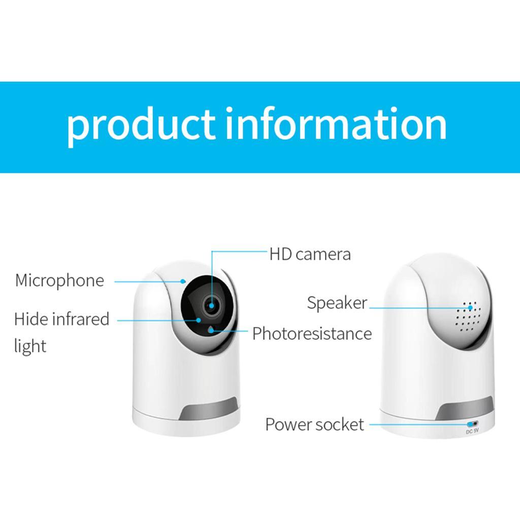 IP Camera 2MP Home Night Seeing Network Camera Alarm Function