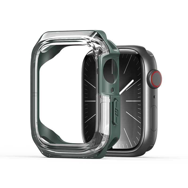 Ốp case bảo vệ dành cho Apple Watch Ultra 2/ Ultra/ Apple Watch Series, Dux Ducis Tamo Series Hard PC + Soft Silicone _ Hàng Chính Hãng
