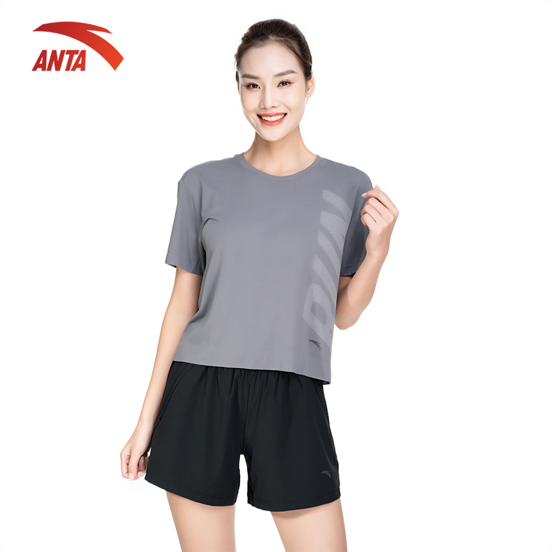 Áo thể thao nữ Running A-SEAMLESS Anta 862235105