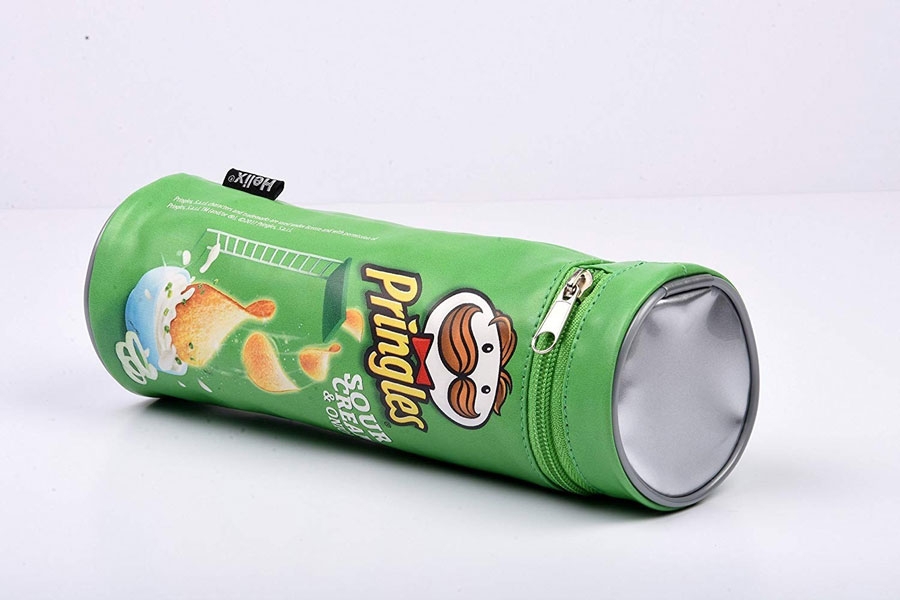 Hộp Bút Helix Pringles - Xanh Lá