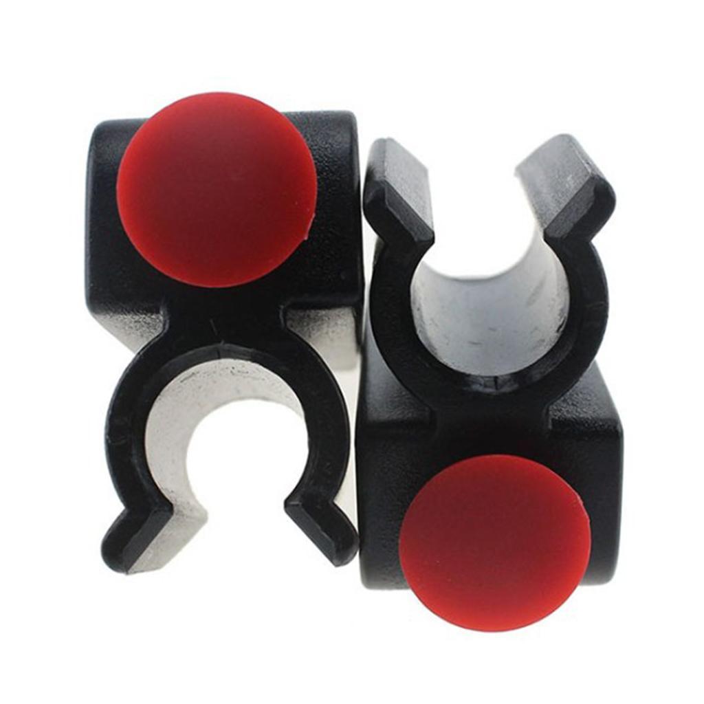 Black 2Pcs Golf Club Organizers Putter Clip Holder & Ball Marker / Iron Driver , can Attach to your Golf Bag Belt