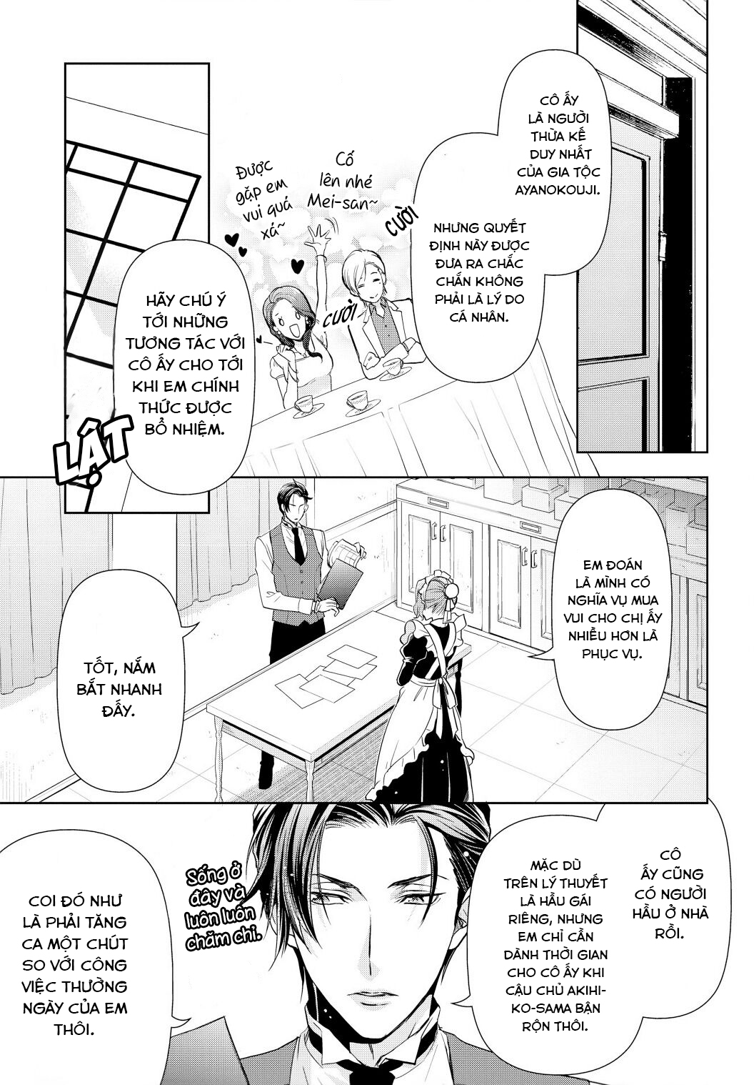 quản gia lạnh lùng yêu điên cuồng nàng hầu gái chapter 2 10