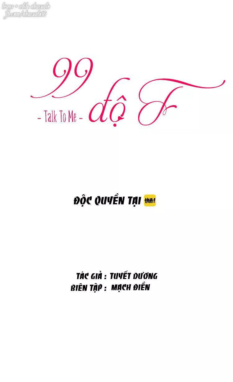 99 độ f - talk to me chapter 25 5