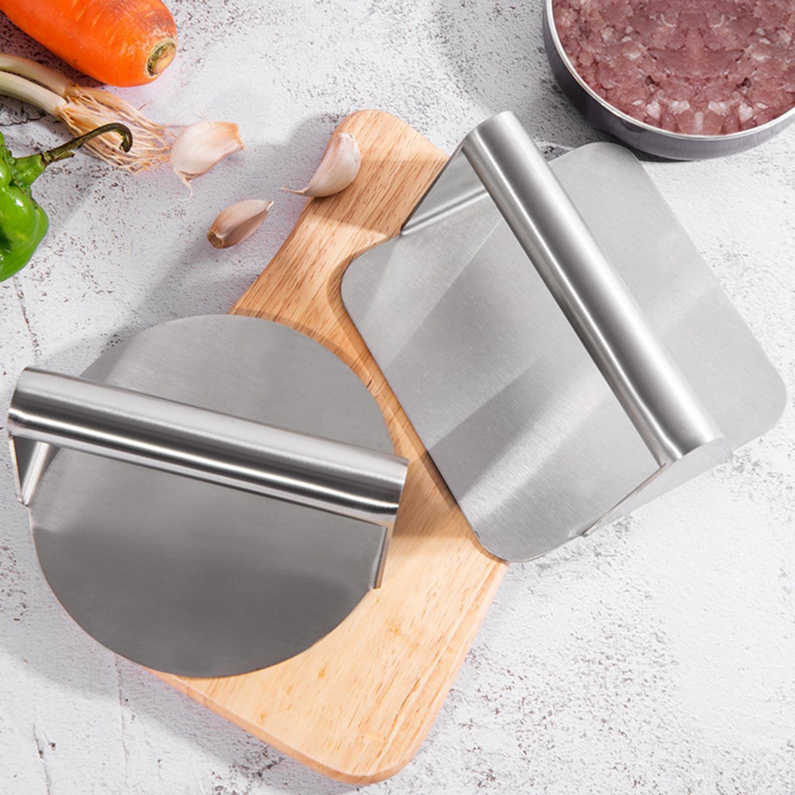 Kitchen Burger Press Manual Nonstick Meat Smasher for Barbecue Home Sandwich