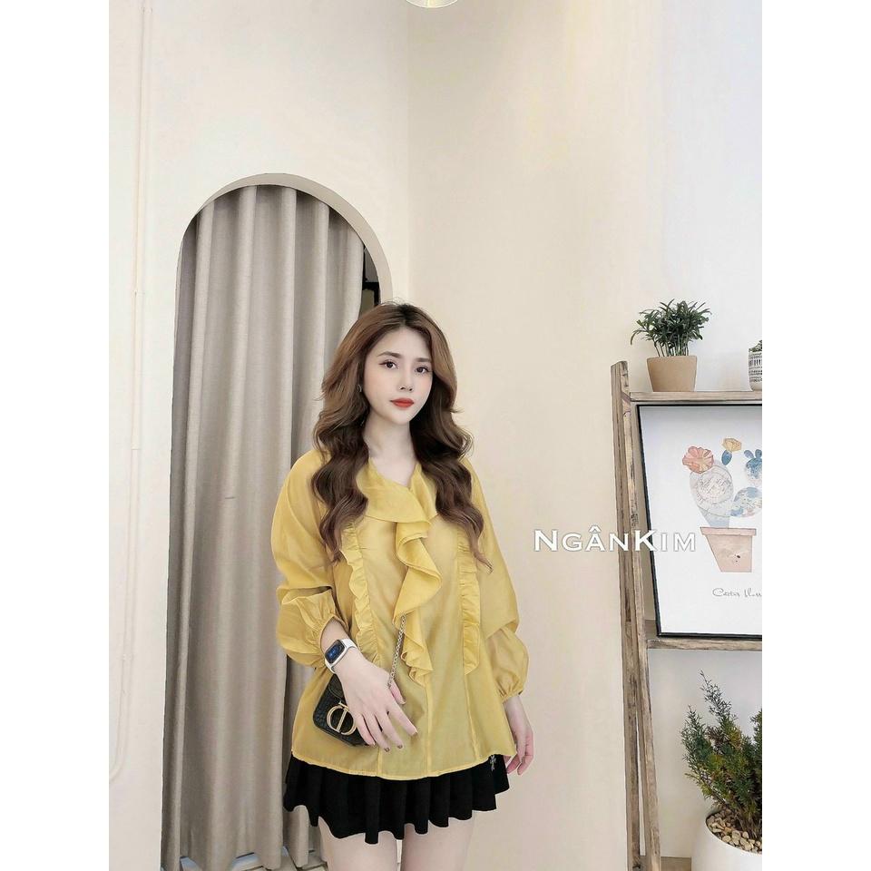 Áo bầu thời trang thiết kế dài tay cao cấp freesize từ 45 đến 70kg