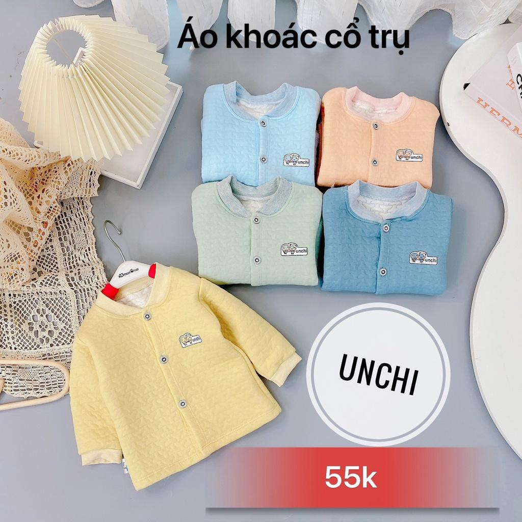 áo khoác trần bông cổ trụ