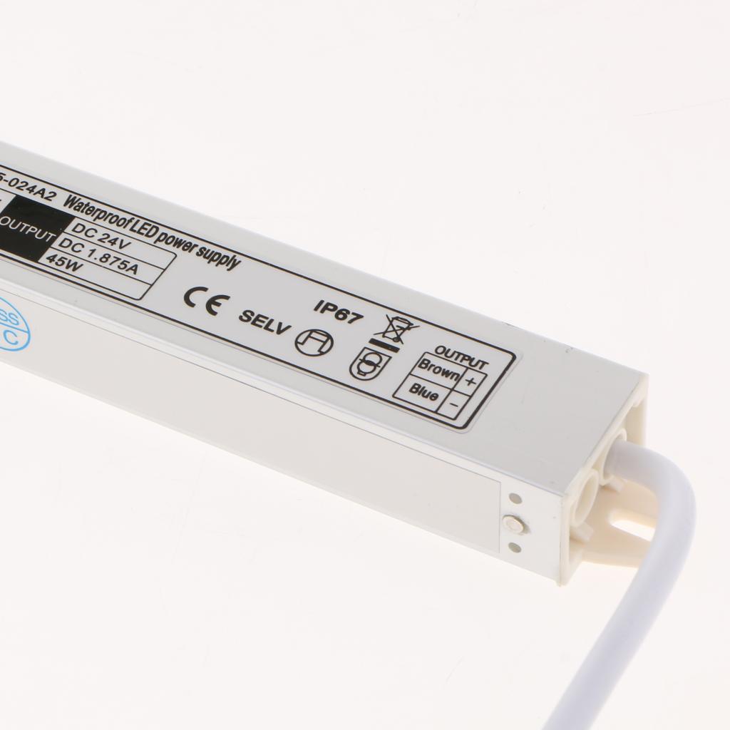 Bar Mô Đun 45W Lái Xe Đến 24 V DC Đầu Ra, IP67 Cấp Nguồn Đèn Led