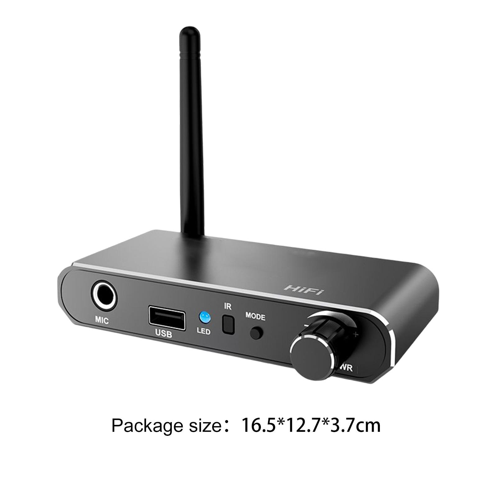 V5.2 Audio Receiver DAC Converter Wireless Audio Adapter for Headphones