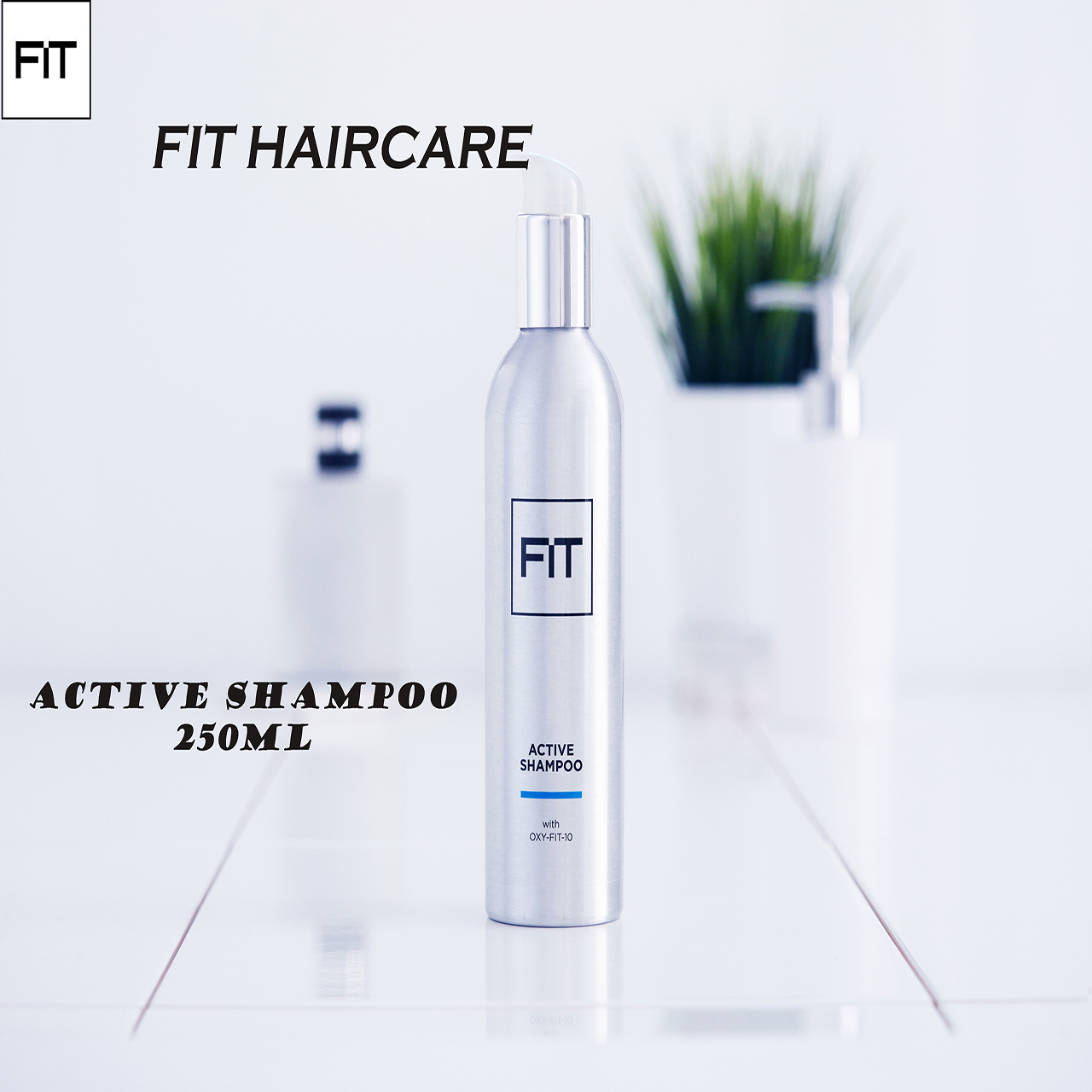 Dầu Gội Hoạt Tính DHT Blocker Ngăn Rụng Tóc FIT Active Shampoo - 250ml (Trầm Hương)