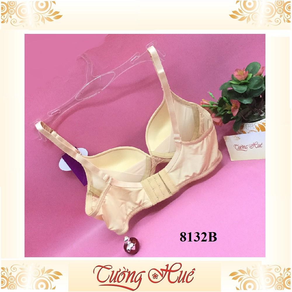 Áo lót nữ annie Bra 8132 B áo ngực nâng phối ren hoa.