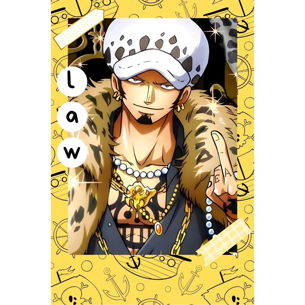 FREESHIP ️ Card Polaroid One Piece Deco Lomo  - Cán Màng Nhám Chống DF - Kháng Nước Nhẹ