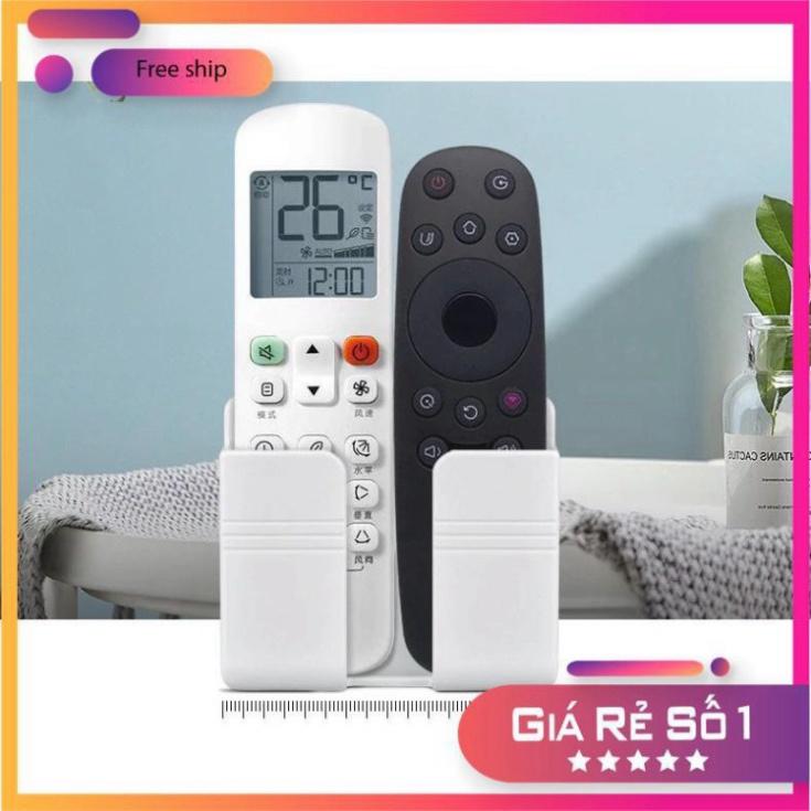 Kệ dán tường để remote,giá đỡ sạc điện thoại treo tường khi sạc | (TT65)