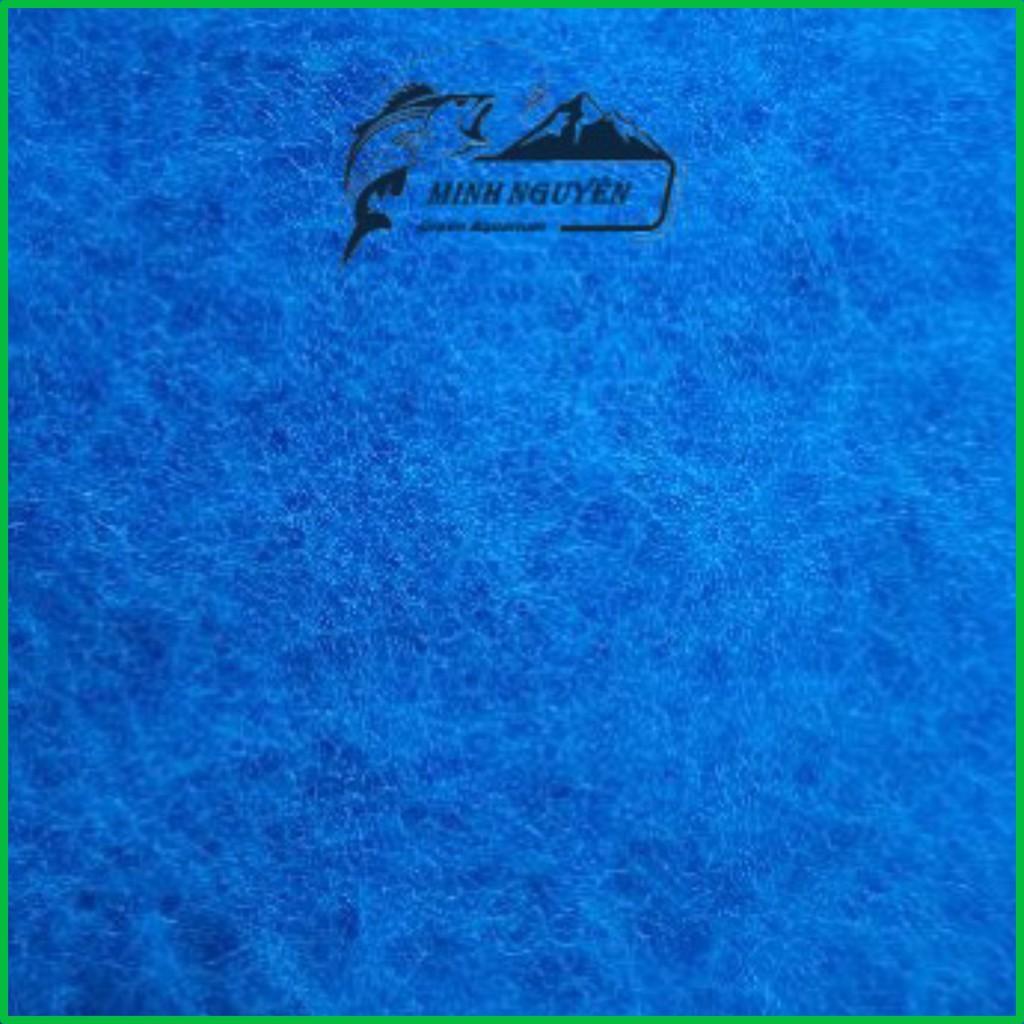 Bông Lọc Xanh Vật liệu lọc bể cá màu xanh cao cấp kích thước 50x50 cm