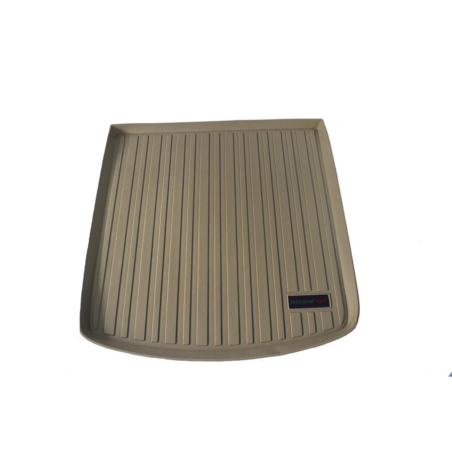Thảm lót cốp xe ô tô Audi A5 2012-2017 nhãn hiệu Macsim chất liệu TPV cao cấp màu be