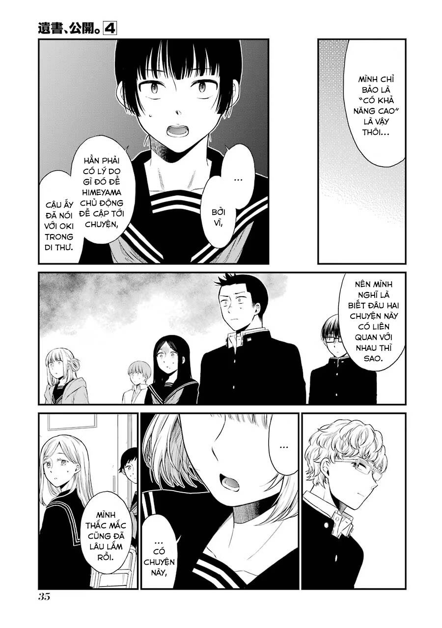 di thư trên bàn chapter 16 7