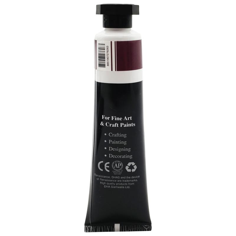 Hình ảnh Tuýp Màu Acrylic 45 ml - Renaissance #199 - Purple Red