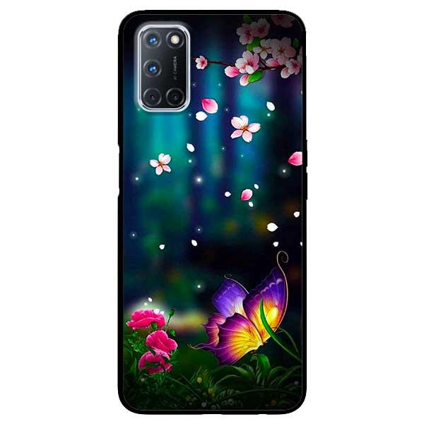 Ốp lưng dành cho Oppo A52 - A72 - A92 - Bướm Anh Đào