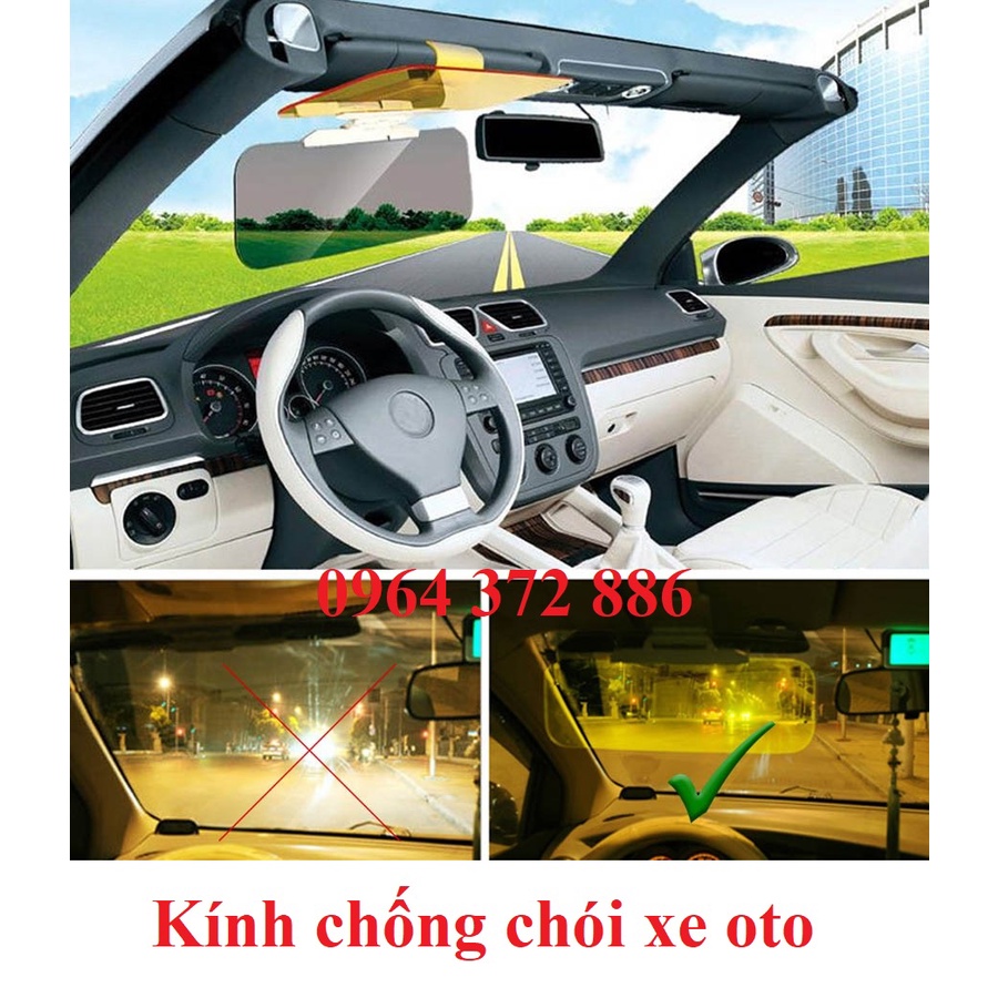 Kính phân cực chống chói, chống lóa khi lái xe oto, xe hơi ban ngày và ban đêm